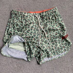 Legends Lined Athletic Shorts Leopard/Camo Mens M